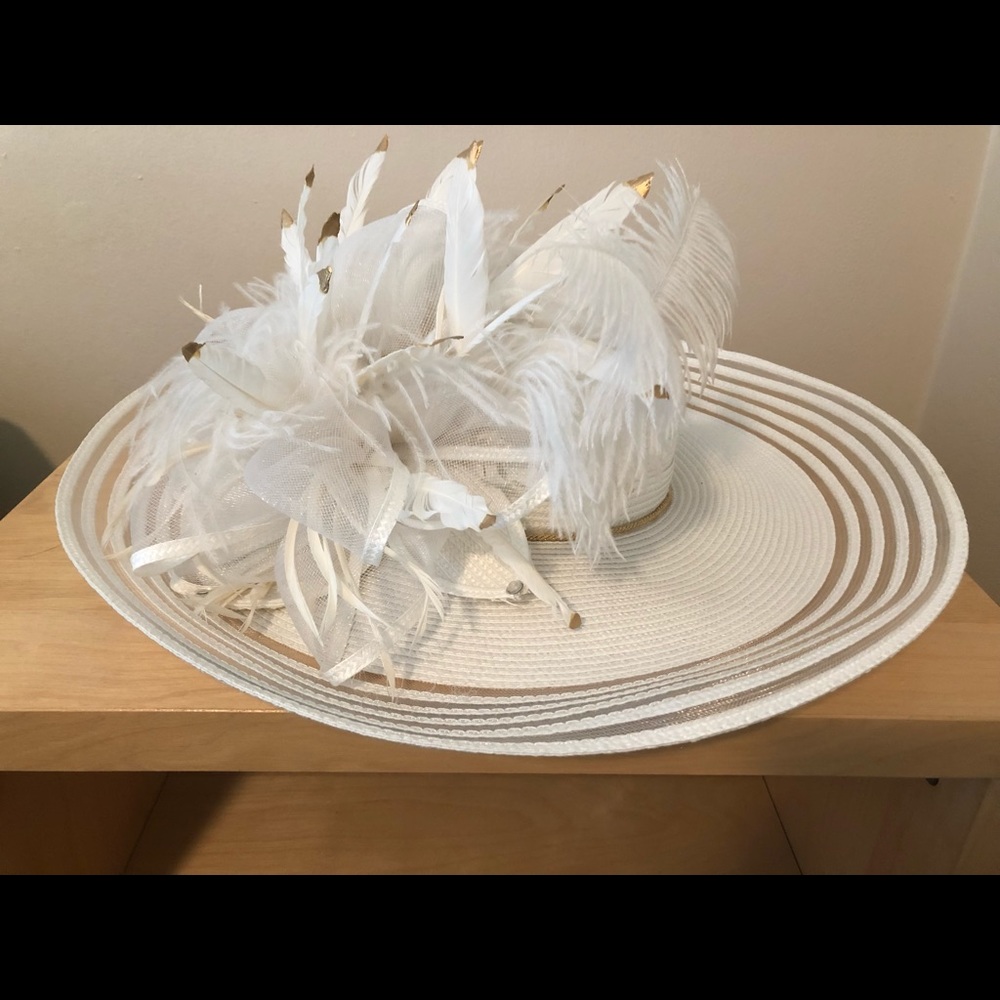 White Kentucky Derby Hat